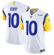 Wholesale Cheap Men's Los Angeles Rams #10 Cooper Kupp White 2023 F.U.S.E. Vapor Untouchable Limited Stitched Jersey