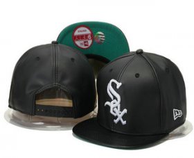 Wholesale Cheap Chicago White Sox Snapback Ajustable Cap Hat GS 9