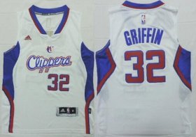 Cheap Los Angeles Clippers #32 Blake Griffin 2014 New White Kids Jersey