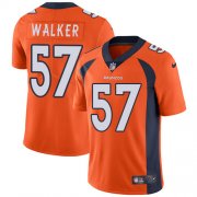 Wholesale Cheap Nike Broncos #57 Demarcus Walker Orange Team Color Men's Stitched NFL Vapor Untouchable Limited Jersey