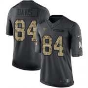 Wholesale Cheap Nike Titans #84 Corey Davis Black Youth Stitched NFL Limited 2016 Salute to Service Jersey