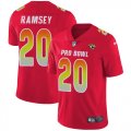 Wholesale Cheap Nike Jaguars #20 Jalen Ramsey Red Men's Stitched NFL Limited AFC 2019 Pro Bowl Jersey