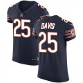 Wholesale Cheap Nike Bears #25 Mike Davis Navy Blue Team Color Men's Stitched NFL Vapor Untouchable Elite Jersey