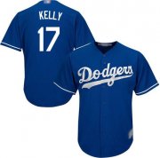 Men's Joe Kelly Royal Blue Alternate Jersey - #17 Baseball Los Angeles Dodgers Cool Base