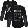 Cheap Adidas Lightning #27 Ryan McDonagh Black Alternate Authentic Women's 2020 Stanley Cup Champions Stitched NHL Jersey