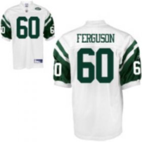 Wholesale Cheap Jets #60 D\'Brickashaw Ferguson White Stitched NFL Jersey