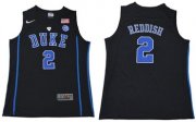 Wholesale Cheap Big Size Blue Devils #2 Cameron Reddish Black Basketball Elite Stitched College Jersey