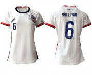 Wholesale Cheap Women 2020-2021 Season National Team America home aaa 6 white Soccer Jerseys