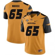 Wholesale Cheap Missouri Tigers 65 Mitch Morse Gold Nike College Football Jersey
