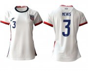 Wholesale Cheap Women 2020-2021 Season National Team America home aaa 3 white Soccer Jerseys