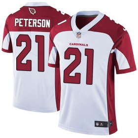 Wholesale Cheap Nike Cardinals #21 Patrick Peterson White Men\'s Stitched NFL Vapor Untouchable Limited Jersey