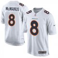 Wholesale Cheap Nike Broncos #8 Brandon McManus White Men's Stitched NFL Game Event Jersey