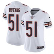 Wholesale Cheap Nike Bears #51 Dick Butkus White Women's Stitched NFL Vapor Untouchable Limited Jersey