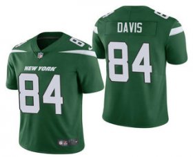 Wholesale Cheap Men\'s New York Jets #84 Corey Davis Green 2021 Vapor Untouchable Stitched NFL Nike Limited Jersey