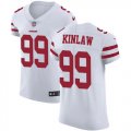 Wholesale Cheap Nike 49ers #99 Javon Kinlaw White Men's Stitched NFL New Elite Jersey