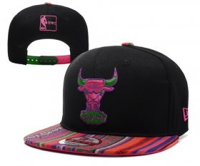 Wholesale Cheap NBA Chicago Bulls Snapback Ajustable Cap Hat YD 03-13_81