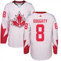 Wholesale Cheap Team Canada #8 Drew Doughty White 2016 World Cup Stitched Youth NHL Jersey