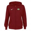 Wholesale Cheap Nike Green Bay Packers Ladies Tailgater Full Zip Hoodie Red
