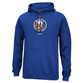 Wholesale Cheap Reebok New York Islanders Primary Logo Pullover Hoodie Royal Blue