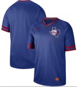 Wholesale Cheap Nike Rangers Blank Royal Authentic Cooperstown Collection Stitched MLB Jersey