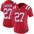 Wholesale Cheap Women's New England Patriots #27 J.C. Jackson Limited Vapor Untouchable Alternate Red Jersey