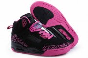 Wholesale Cheap Womens Jordan 3.5 Spizike Shoes Black/Purple