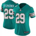 Wholesale Cheap Nike Dolphins #29 Minkah Fitzpatrick Aqua Green Alternate Women's Stitched NFL Vapor Untouchable Limited Jersey