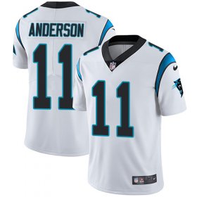 Wholesale Cheap Nike Panthers #11 Robby Anderson White Youth Stitched NFL Vapor Untouchable Limited Jersey