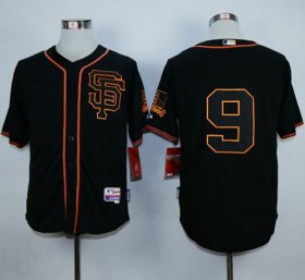 Wholesale Cheap Giants #9 Matt Williams Black Alternate Cool Base Stitched MLB Jersey