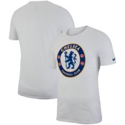 Wholesale Cheap Chelsea Nike Logo Crest T-Shirt White