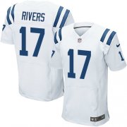 Wholesale Cheap Nike Colts #17 Philip Rivers White Men's Stitched NFL New Elite Jersey