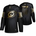 Wholesale Cheap Adidas Hurricanes Custom Men's 2019 Black Golden Edition Authentic Stitched NHL Jersey