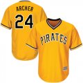 Wholesale Cheap Pirates #24 Chris Archer Gold New Cool Base Stitched MLB Jersey
