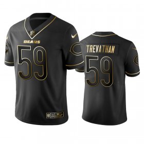 Wholesale Cheap Nike Bears #59 Danny Trevathan Black Golden Limited Edition Stitched NFL Jersey