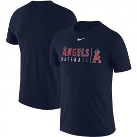 Wholesale Cheap Los Angeles Angels Nike MLB Practice T-Shirt Navy