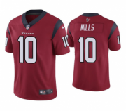 Wholesale Cheap Men's Houston Texans #10 Davis Mills Red Vapor Untouchable Limited Stitched Jersey