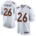 Wholesale Cheap Nike Broncos #26 Darian Stewart White Men's Stitched NFL Game Event Jersey