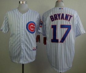 Wholesale Cheap Cubs #17 Kris Bryant White Home Cool Base Stitched MLB Jersey
