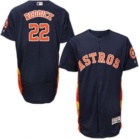 Wholesale Cheap Astros #22 Josh Reddick Navy Blue Flexbase Authentic Collection Stitched MLB Jersey