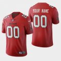 Wholesale Cheap Tampa Bay Buccaneers Custom Red Men's Nike 2020 Vapor Limited NFL Jersey