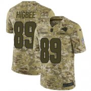 Wholesale Cheap Nike Rams #89 Tyler Higbee Camo Men's Stitched NFL Limited 2018 Salute To Service Jersey