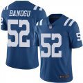 Wholesale Cheap Nike Colts #52 Ben Banogu Royal Blue Men's Stitched NFL Limited Rush Jersey
