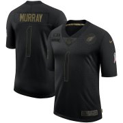 Wholesale Cheap Nike Cardinals 1 Kyler Murray Black 2020 Salute To Service Limited Jersey