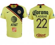 Wholesale Cheap America #22 P.Aguilar Home Soccer Club Jersey