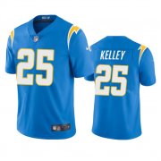 Wholesale Cheap Men's Los Angeles Chargers #25 Joshua Kelley Blue Vapor Untouchable Limited Stitched Jersey