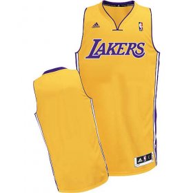 Wholesale Cheap Los Angeles Lakers Blank Yellow Swingman Jersey