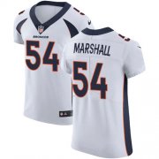 Wholesale Cheap Nike Broncos #54 Brandon Marshall White Men's Stitched NFL Vapor Untouchable Elite Jersey