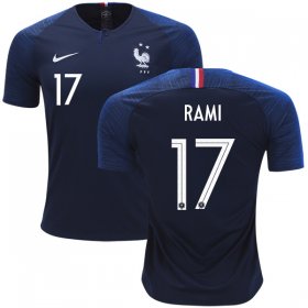 Wholesale Cheap France #17 Rami Home Soccer Country Jersey