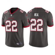 Wholesale Cheap Men's Tampa Bay Buccaneers #22 Keanu Neal Gray Vapor Limited Stitched Jersey