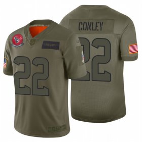 Wholesale Cheap Nike Texans #22 Gareon Conley 2019 Salute To Service Camo Limited NFL Jersey